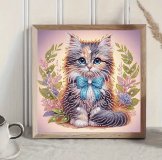 Preview: Diamond Painting Katze